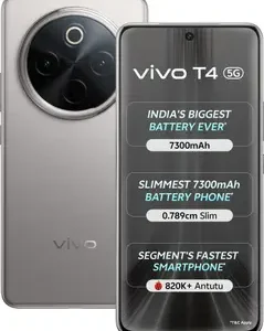 vivo T4 5G (Phantom Grey, 256 GB)  (8 GB RAM)